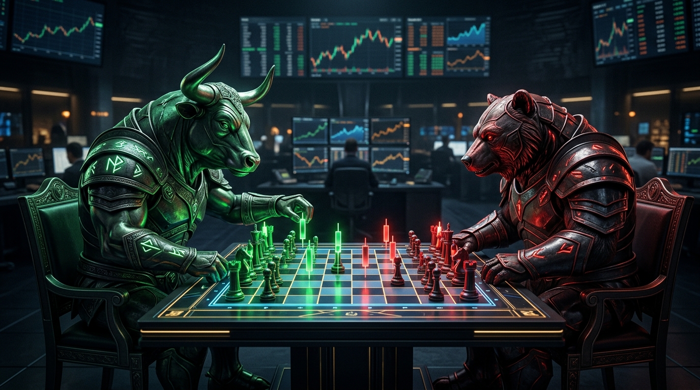 Bull vs Bear Chess – Luật Bò Gấu